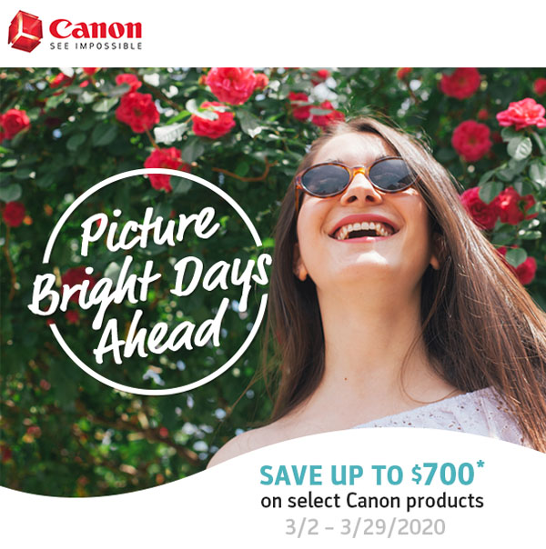 Picture bright days ahead from Canon