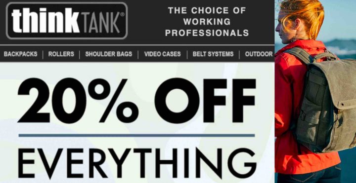 Think Tank - 20% off everything this week (April 26th)