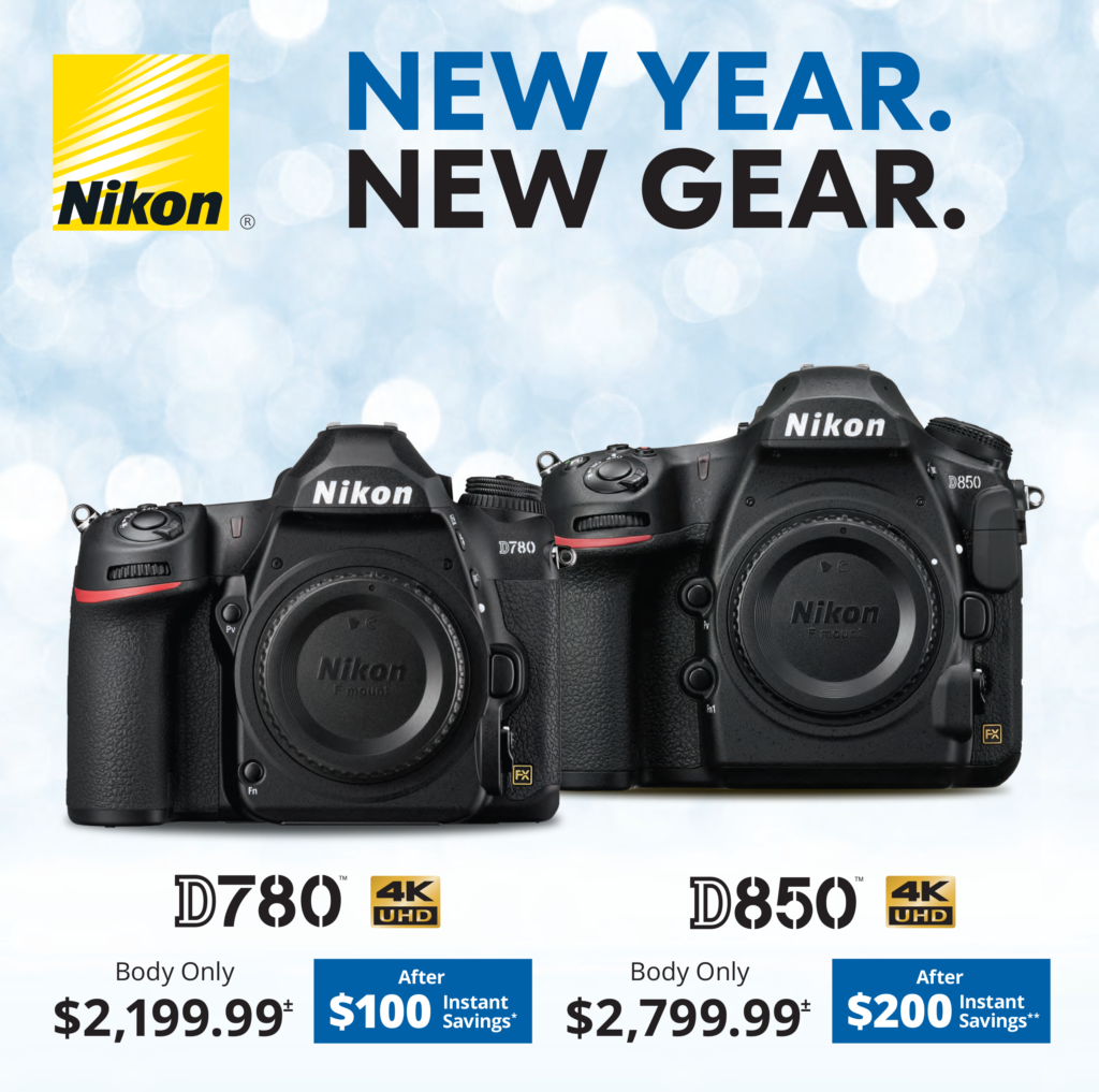 Nikon: New Year. New Gear.

Nikon D780 4K UHD Body Only $2,199.99 after $100 instant savings

Nikon D850 4K UHD Body Only $2,799.99 after $200 instant saings