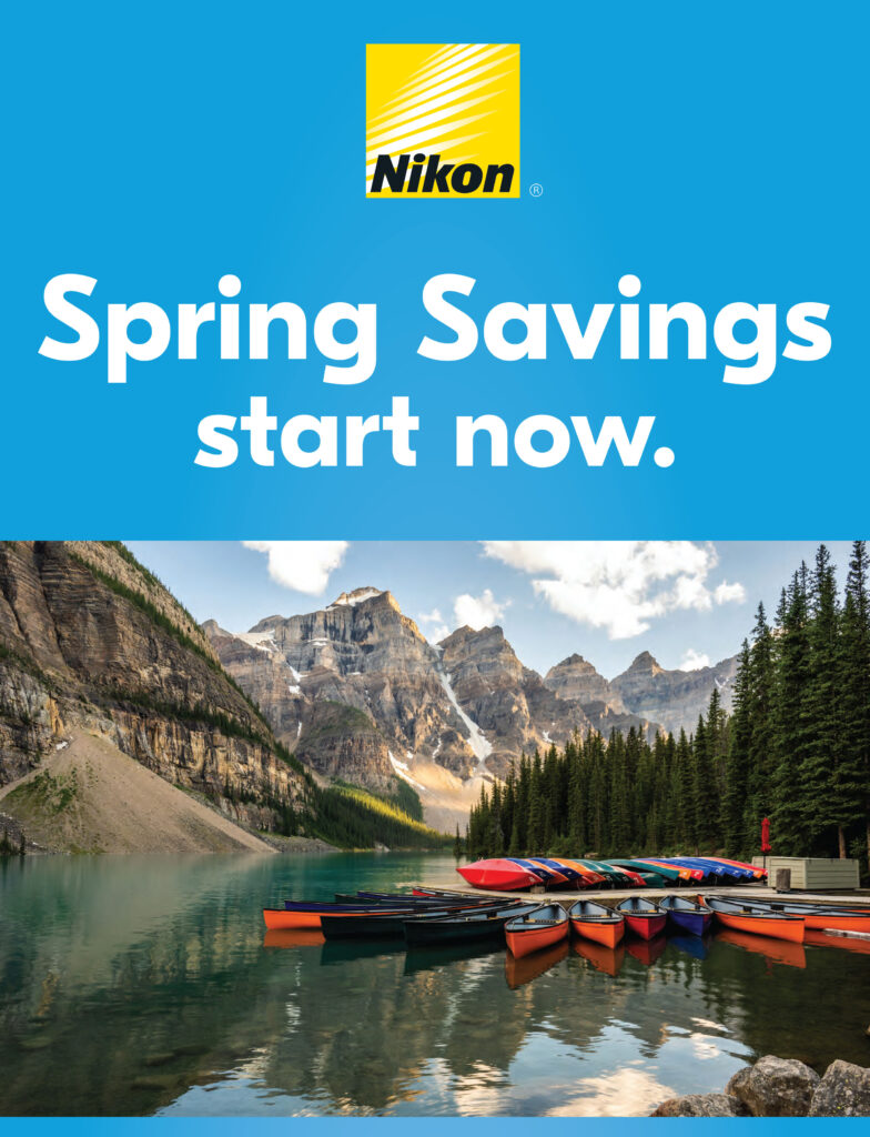 Nikon Spring Savings start now