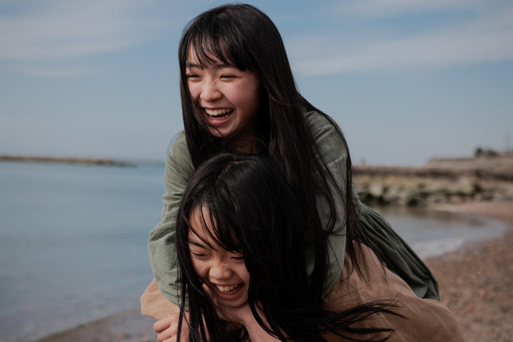 Lifestyle image - two women at beach