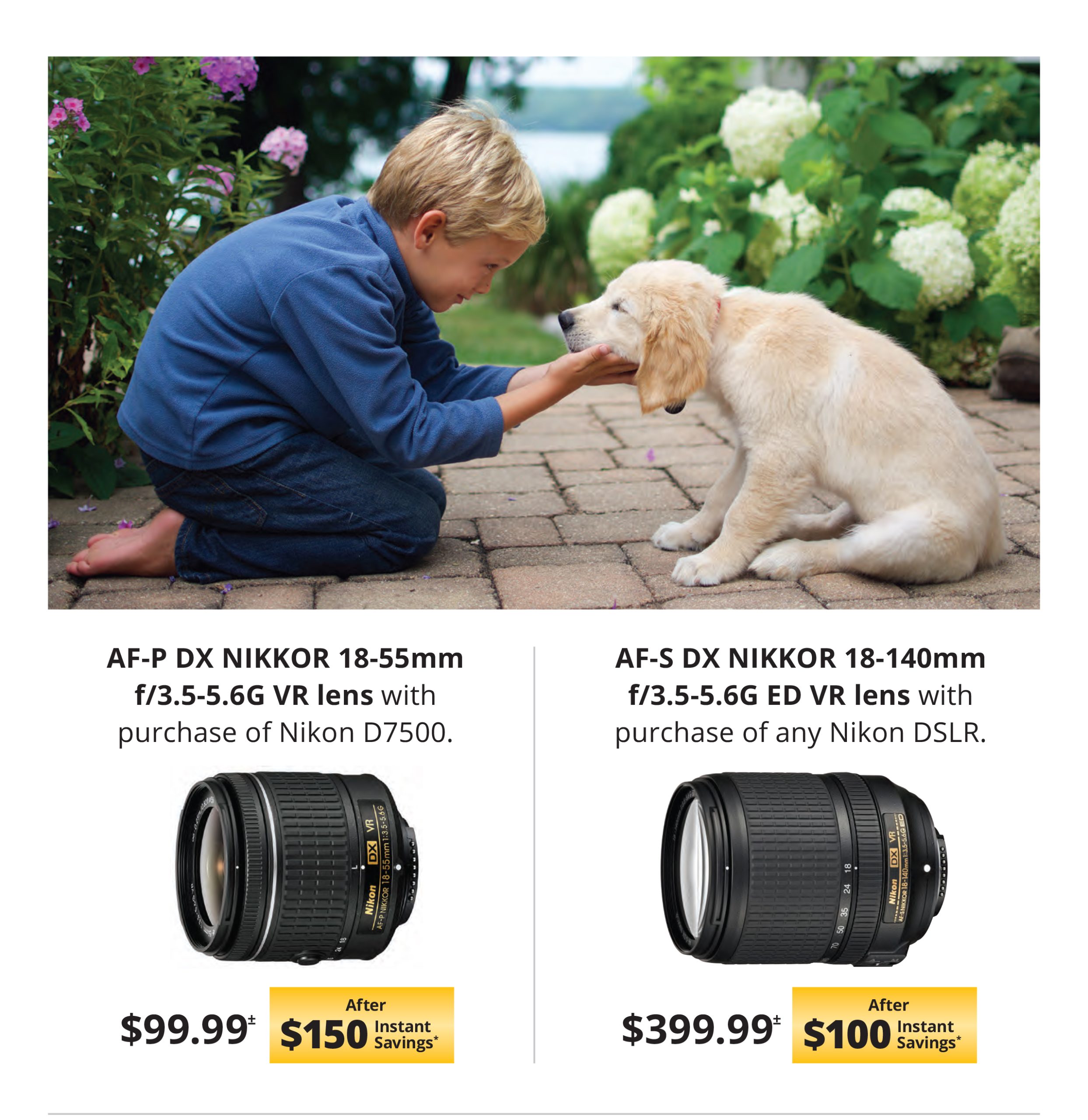 Nikkor Lenses with DSLR purchase - Instant Savings through June 15, 2025