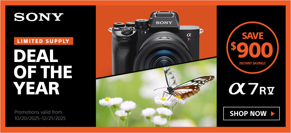Sony - Deal of the Year - A7 RV - Save $900 with instant savings from 10/20/25 - 12/21/25